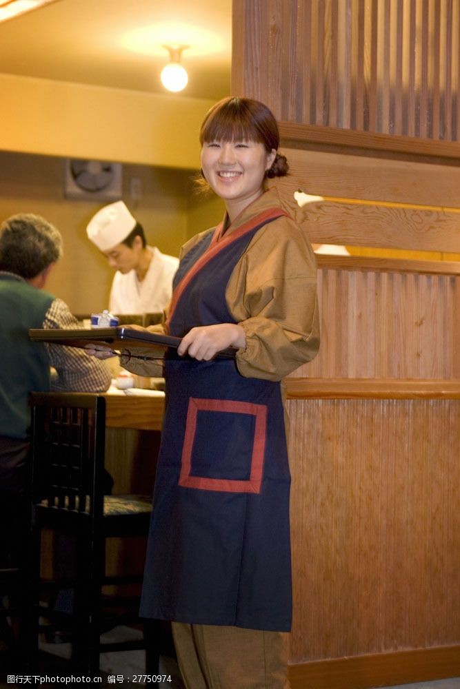 餐饮服务员图片