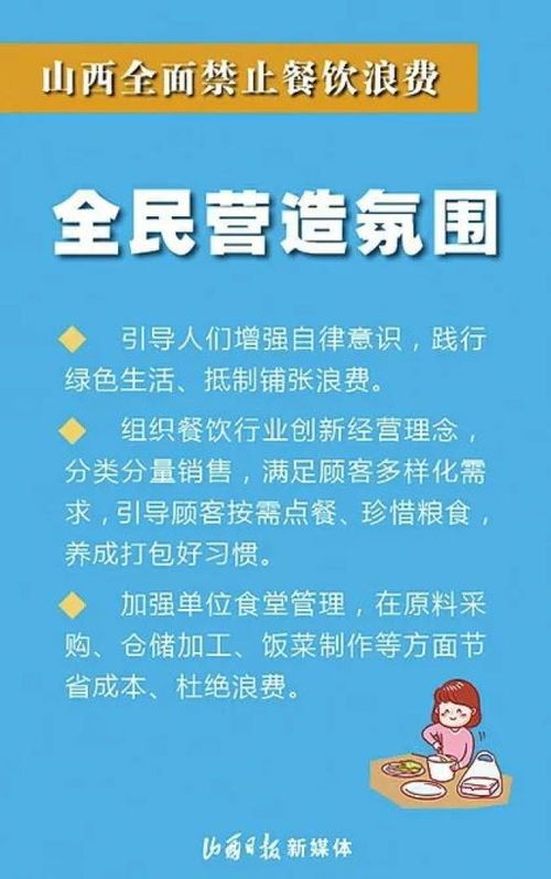 全面制止浪费行为 山西餐饮服务行业在行动